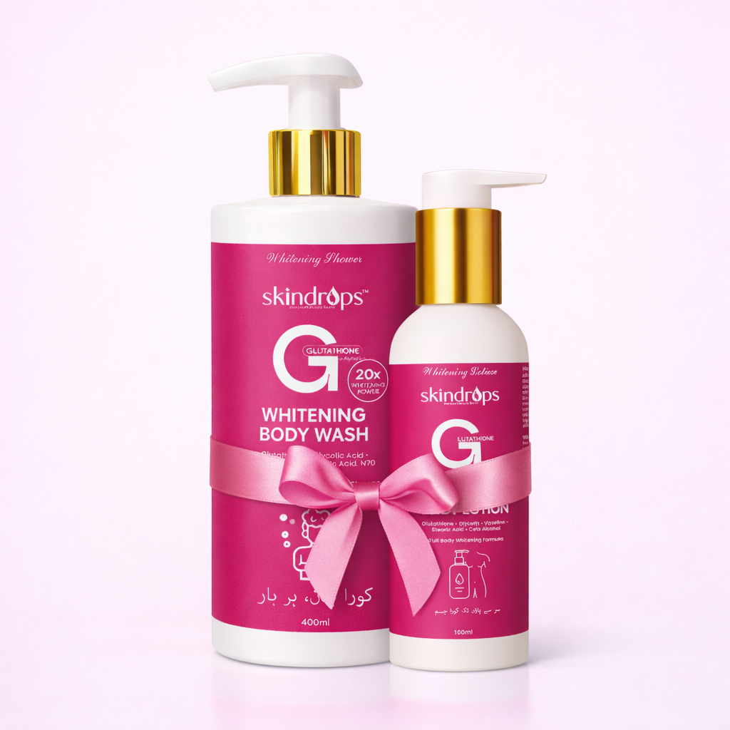 Glutathione Body Whitening Formula Combo – 14 Din Mein 100% Glow Trick