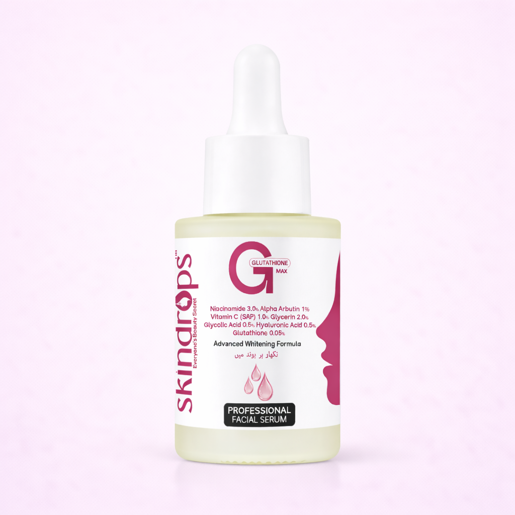 Glutathione Whitening Serum MAX (PCSIR APPROVED) – Skindrops
