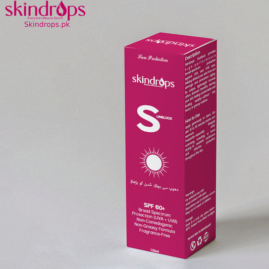 Sunblock SPF60+ by Skindrops + Gift 🎁