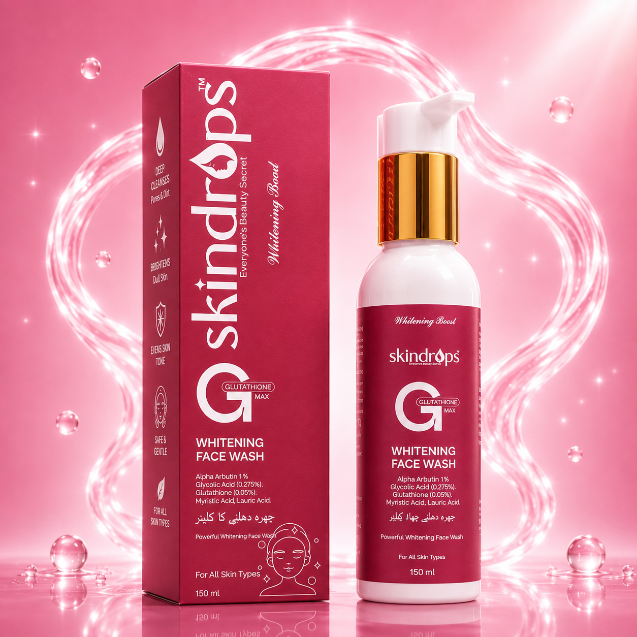 glutathione face wash in pakistan Best Whitening Daily Liposomal Glutathione Supplement 30days Size:100 mg