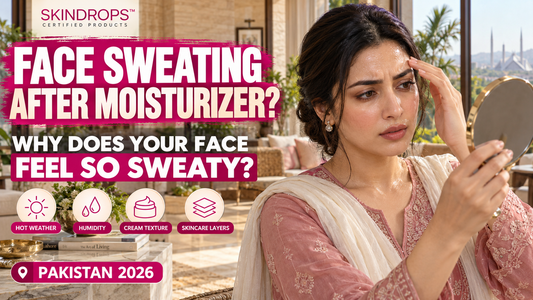 Why Does Your Face Sweat After Applying Moisturizer? Causes & Fixes in Pakistan 2026
