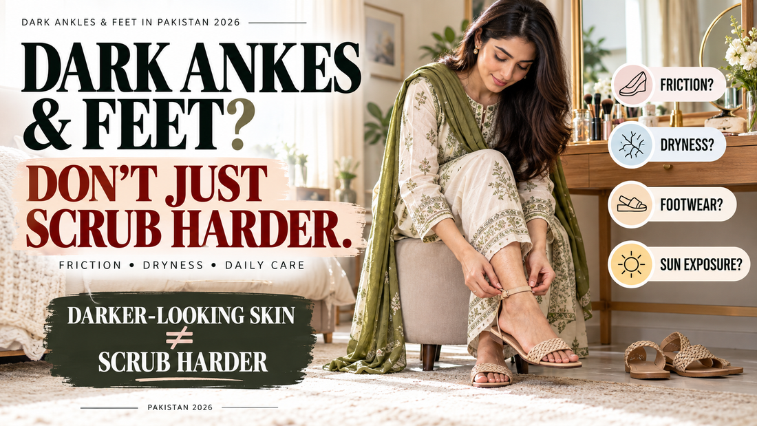 Dark Ankles & Feet in Pakistan 2026 – Causes, Care & What You Can Do