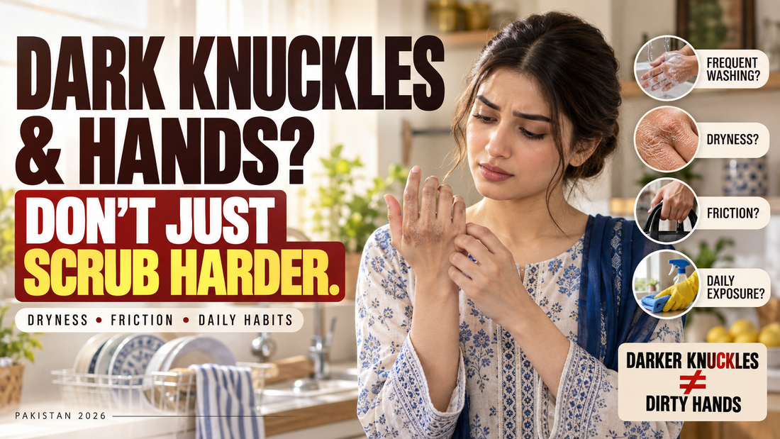 Dark Knuckles & Hands in Pakistan 2026 – Causes, Care & What You Can Do