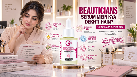 Why Are Aesthetic Beauticians Regularly Ordering Glutathione Whitening Serum MAX in Pakistan? 2026 Guide