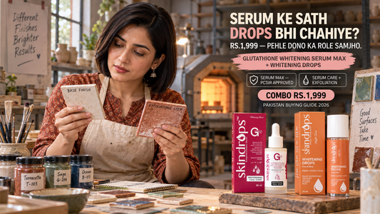 Glutathione Serum MAX + Whitening Drops Combo Price in Pakistan – Buying Guide 2026