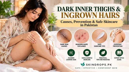 Dark inner thighs and ingrown hairs in Pakistan — prevention and safe skincare