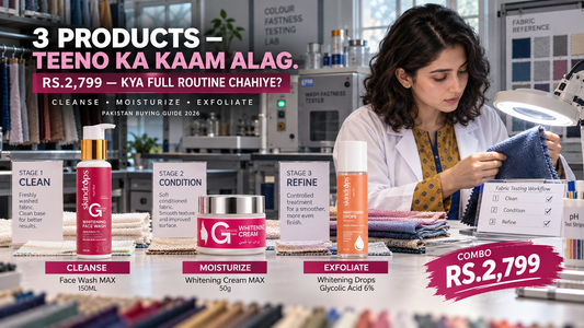 SKINDROPS Face Wash + Whitening Cream MAX + Whitening Drops Price in Pakistan – Is Rs.2,799 Worth It?