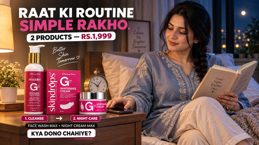 SKINDROPS Night Cream MAX + Face Wash MAX Price in Pakistan – Is Rs.1,999 Worth It?