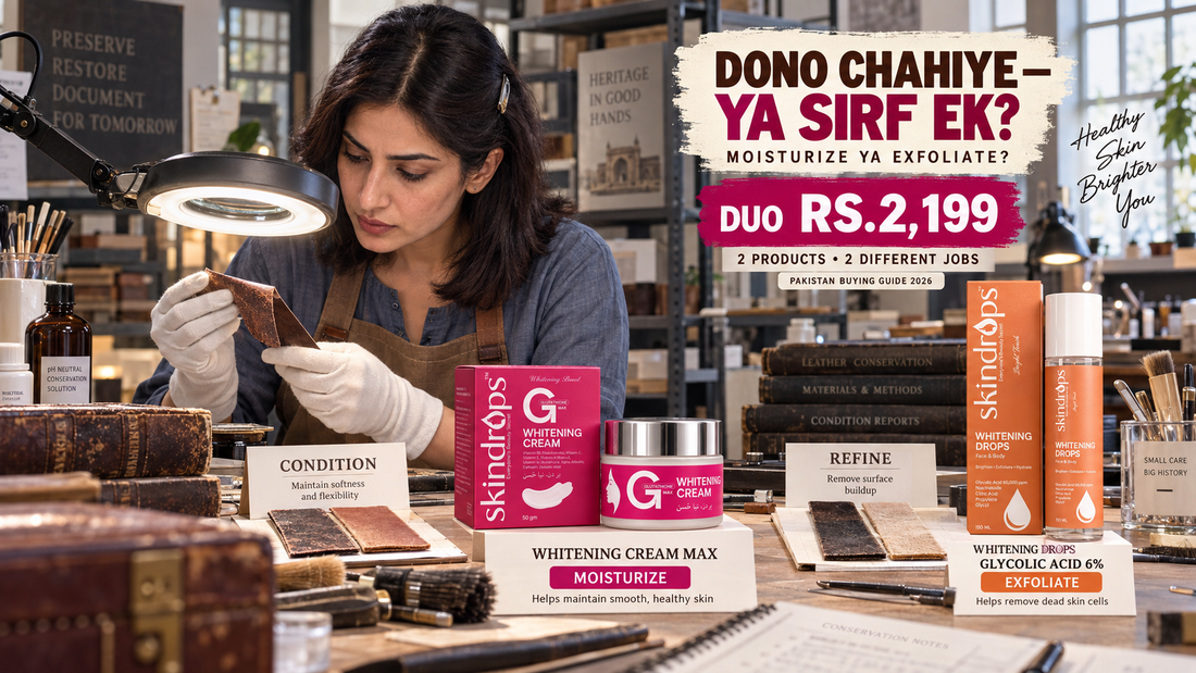 SKINDROPS Whitening Cream MAX + Whitening Drops Price in Pakistan – Should You Buy Both?