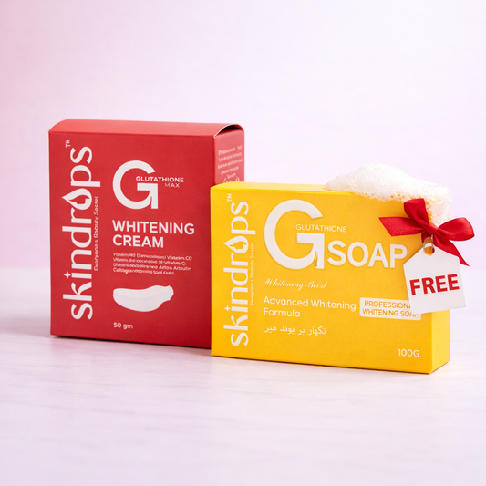 Glutathione Night Cream + FREE Whitening Soap