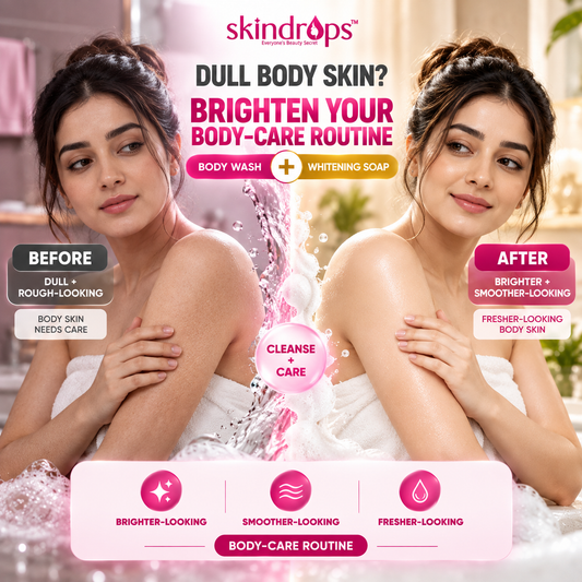 Glutathione Body Wash 400ML + Whitening Soap 100G Combo