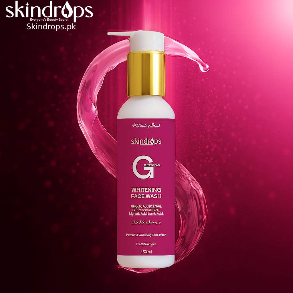 Glutathione Whitening Face Wash + Gift 🎁