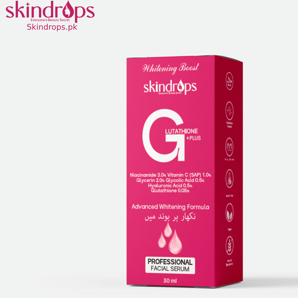 Glutathione Whitening Serum PLUS⁺ with 🎁 Surprise Gift