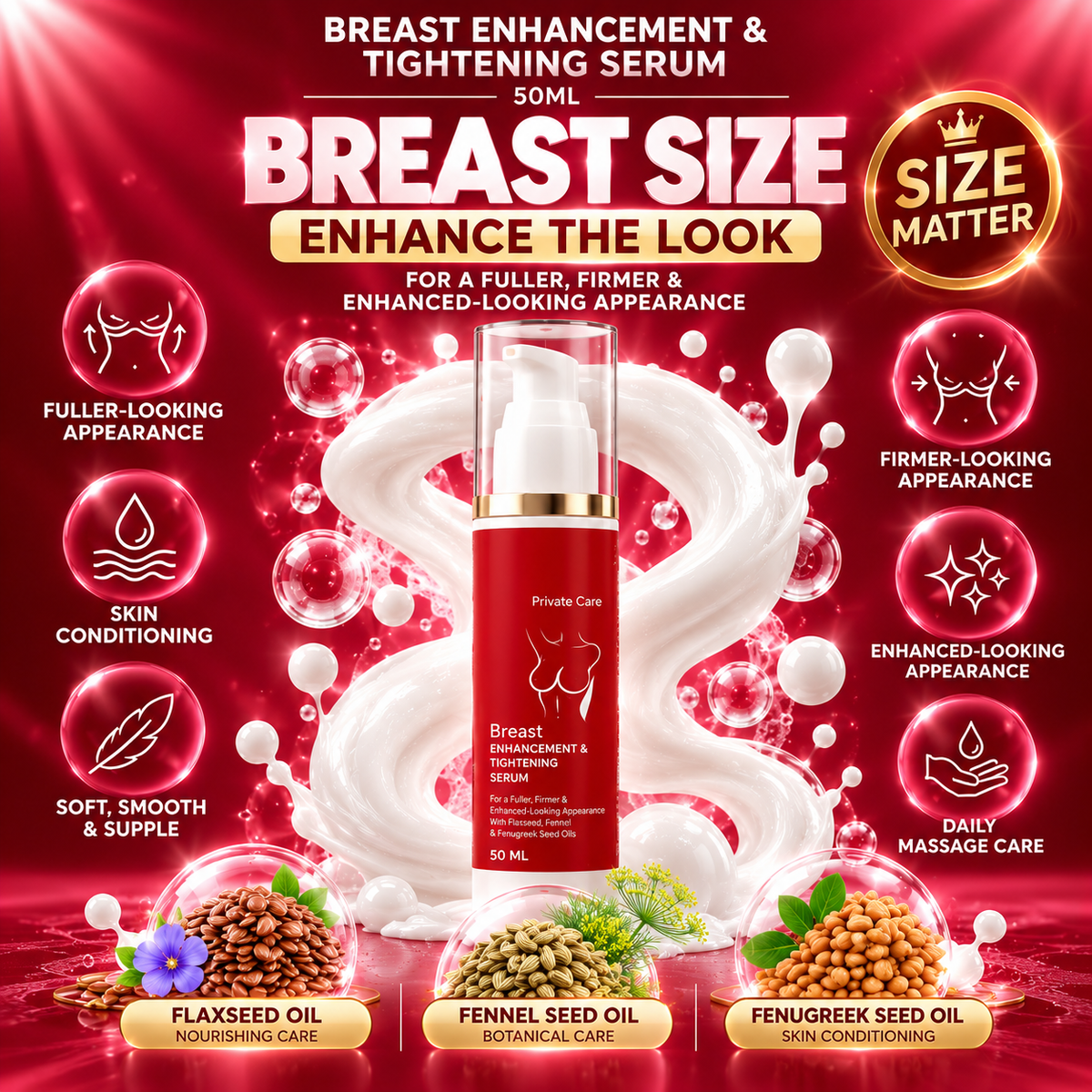 Breast Enhancement & Tightening Serum – 50ML