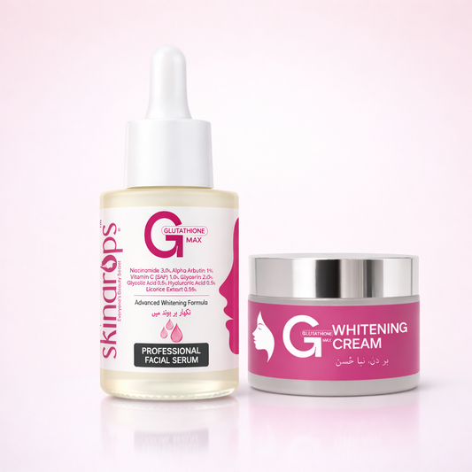 Glutathione Serum + Night Cream Combo – 14 Din Mein 100% Glow Trick